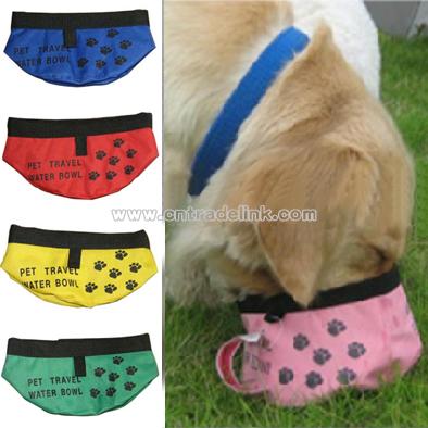 Travel Collapsible Pet / Dog Food Bowls