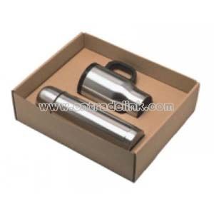 Travel Flask And Mug Set