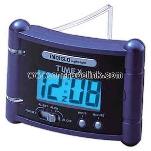 Travel alarm clock
