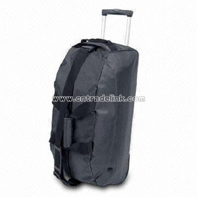 Travel bag with trolley