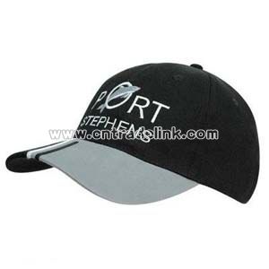 Tri Colour Peak Cap