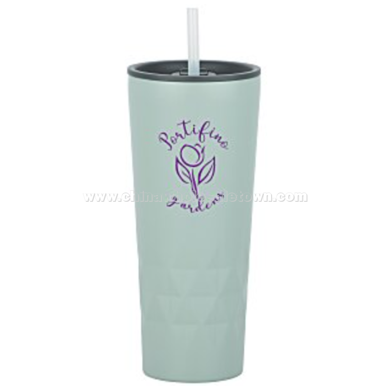 Triad Vacuum Tumbler with Straw - 21 oz.