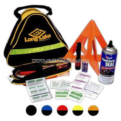 Triangle bag standard highway 26 piece safety kit