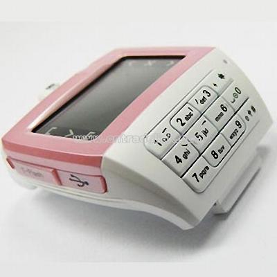 Triband Watch Phone with Bluetooth