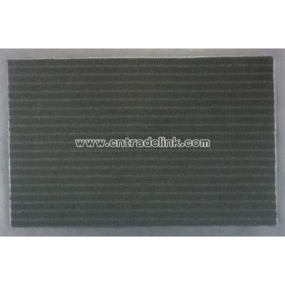 Triple Striped Rubber Mat