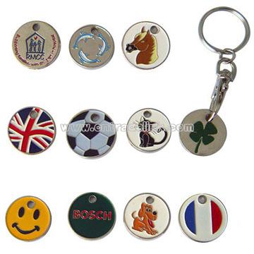 Trolley/Shopping Coin Keychain