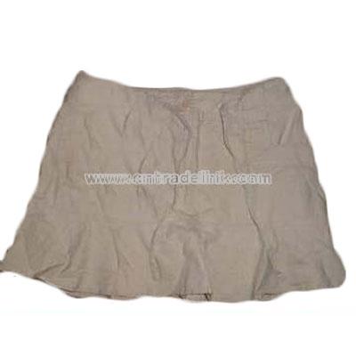 Tu-chuzy  Tan jeans skirt