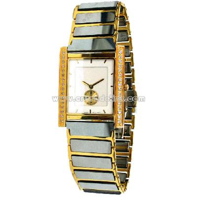Tungsten and Ceramic Watch