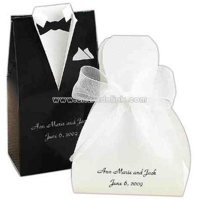 Tuxedo box - Favor box