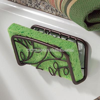 Twigz Suction Sponge Holder or Soap Dish - Bronze