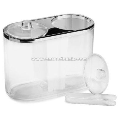 Twin Chiller Wine Cooler/Ice Bucket Combo
