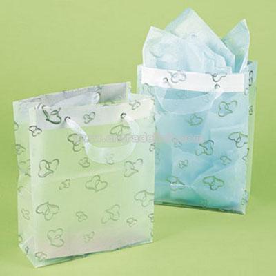 Two Hearts Frosted Gift Bags