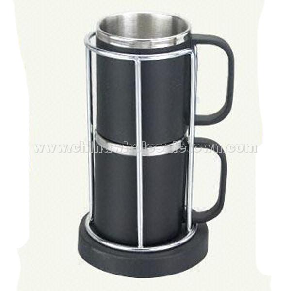 Two-Piece Coffee Mugs