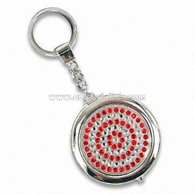 Two Side Mirror Keychains