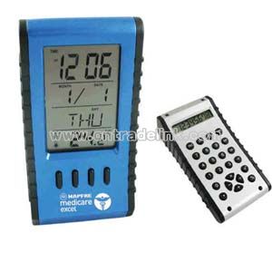 Two sides LCD display clock