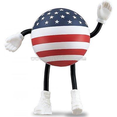 USA Stressball Man