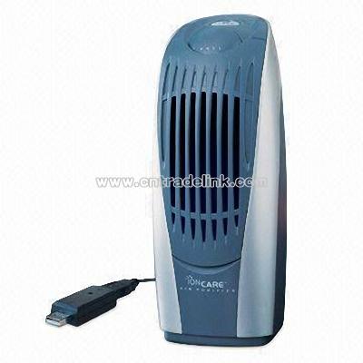 USB Air Purifier with Negative Ionizer