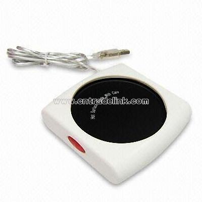USB Cup Warmer with Red Working Indicator