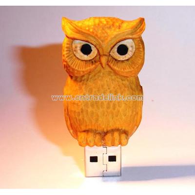 USB Flash Drive-Style Owl