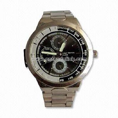 USB Flash Drive Watch with LED Indicator and 10 Years Minimum Data Retention