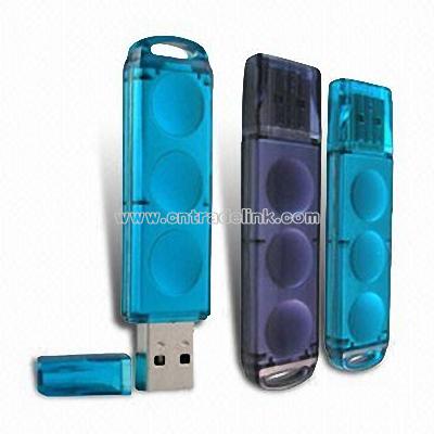 USB Flash Drive with Transparent Casing