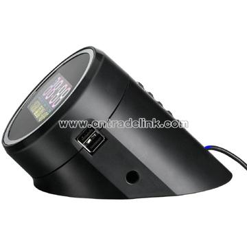 USB Hub with Clock and Calendar