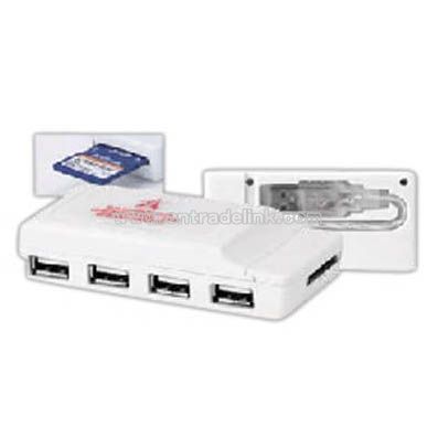 USB Hub with SD card reader