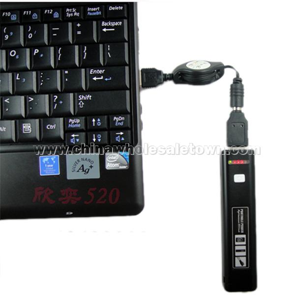 USB Mobile Charge Set with LED Flashlight