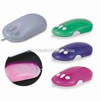 USB Optical Mouse with Intelligent Internet Function
