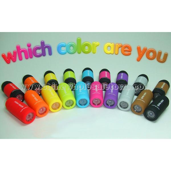 USB Rechargeable LED Flashlight Torch