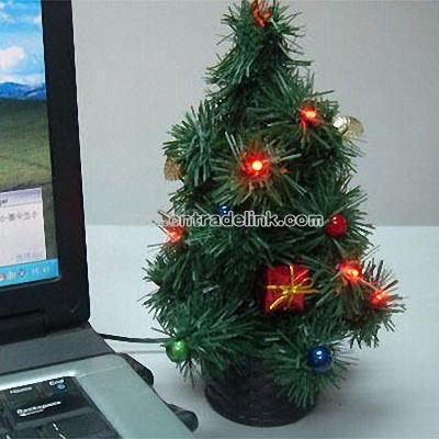 USB Xmas Tree with LED Light