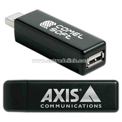 USB flash drive plus one-port hub