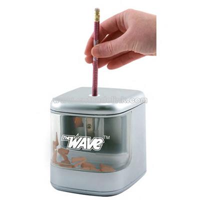 USB pencil sharpener with flashing LED's