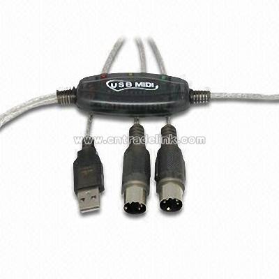 USB to MIDI Cables