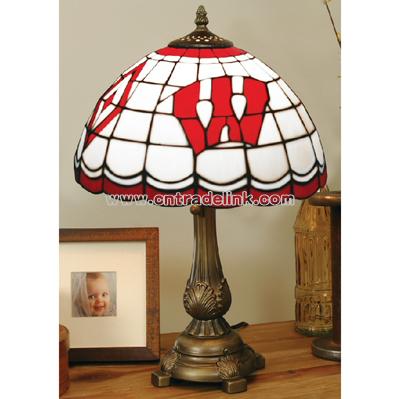 UW Stained Glass Table Lamp