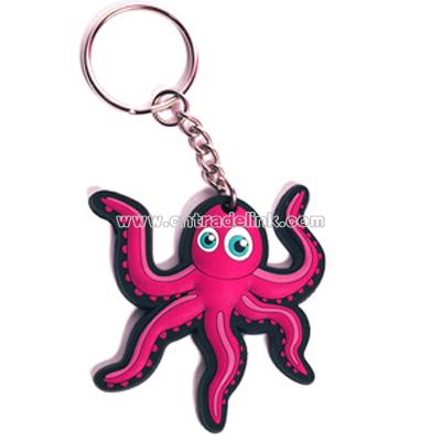 Ukiyo5 Octopus Keychain/Purse Charm