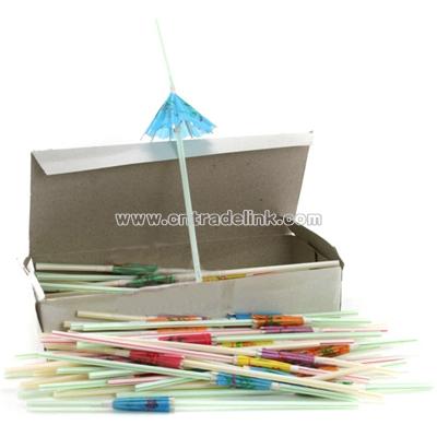Umbrella Party Straws