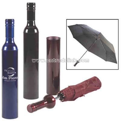 Umbrella in bottle