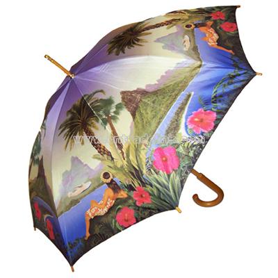 Unique & Novelty Island Girl Umbrella