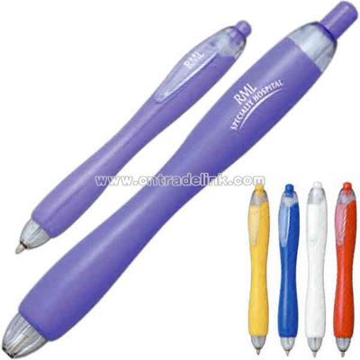 Unique contour style ballpoint pen