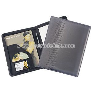VISAGE ZIPPED CONFERENCE FOLDERS