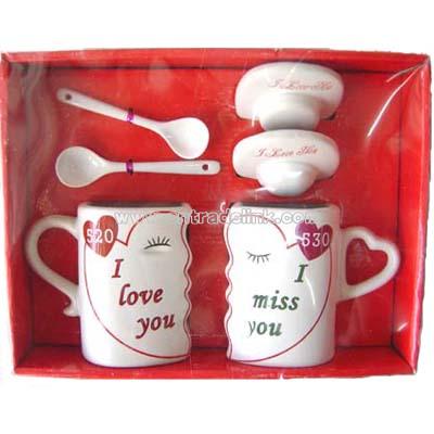 Valentine Cup Set