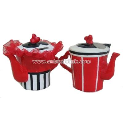 Valentine Teaphot Coin Bank