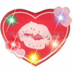 Valentine's Day Series Flashing Badge