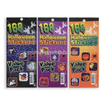 Value Pack 168 Halloween Stickers