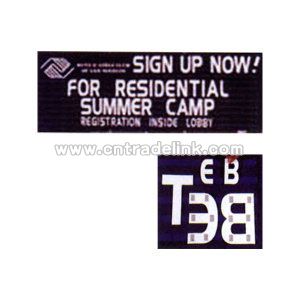 Velcro vinyl banner