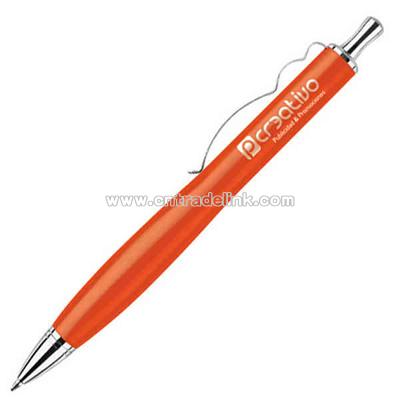Vibrant color finish ballpoint pen