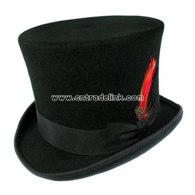 Victorian Top Hat - Black