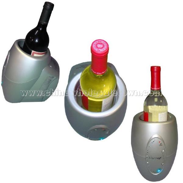 Vinotemp VT-CHILLER SLVR One Bottle Wine Chiller