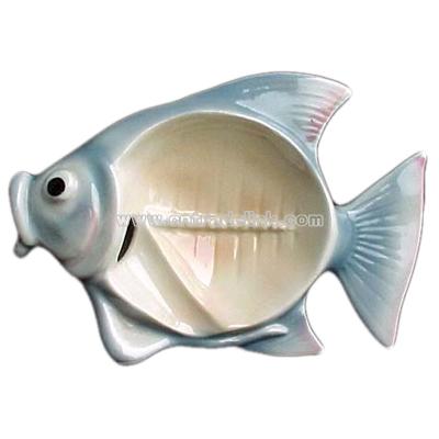 Vintage Figural Fish Smoker Ashtray